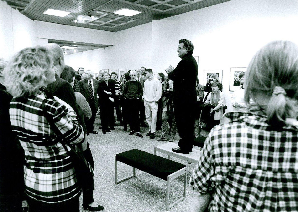 Ausstellung „J.H. Darchinger. Die Bonner Republik“ im Rheinischen Landesmuseum Bonn, 1997 (Foto: Frank Darchinger)